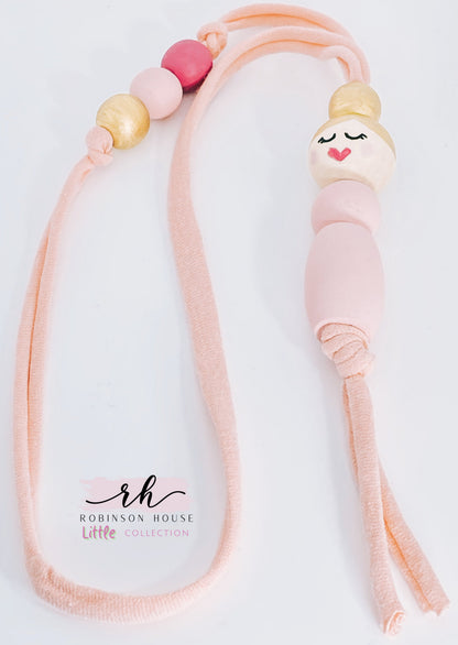 Pink Ballerina Necklace