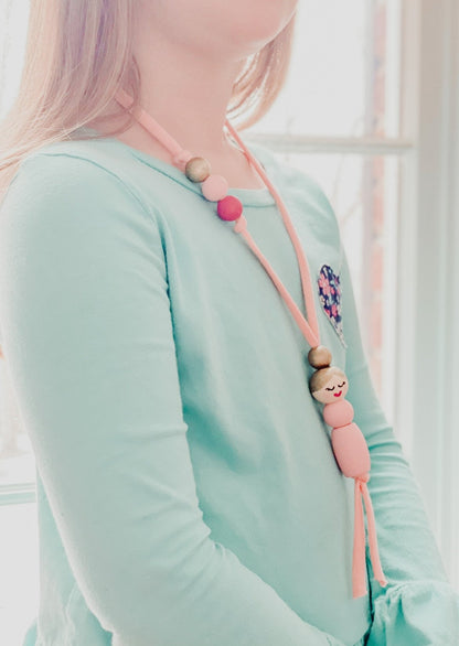 Pink Ballerina Necklace