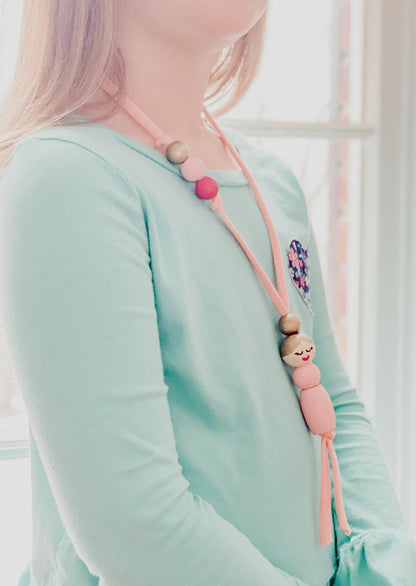 Purple Ballerina Necklace